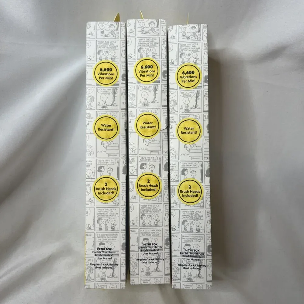 Peanuts Electric Toothbrushes‎ Snoopy Charlie Brown 2024